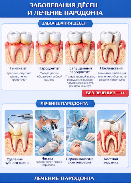 Пародонтологическое лечение